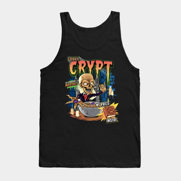 Cookie Crypt Cereal Tank Top by harebrained